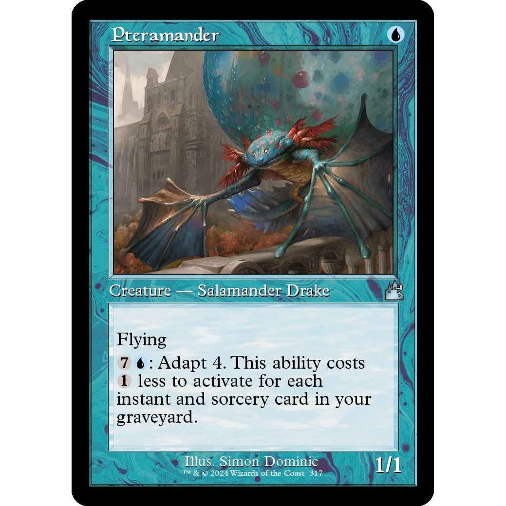 Image for Pteramander (Retro Frame) (317) (RVR) - Magic: The Gathering