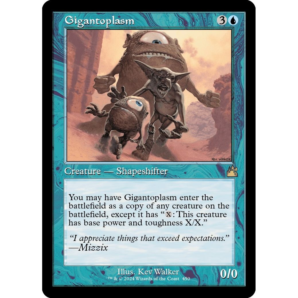 Image for Gigantoplasm (Retro Frame) (450) (RVR) - Magic: The Gathering