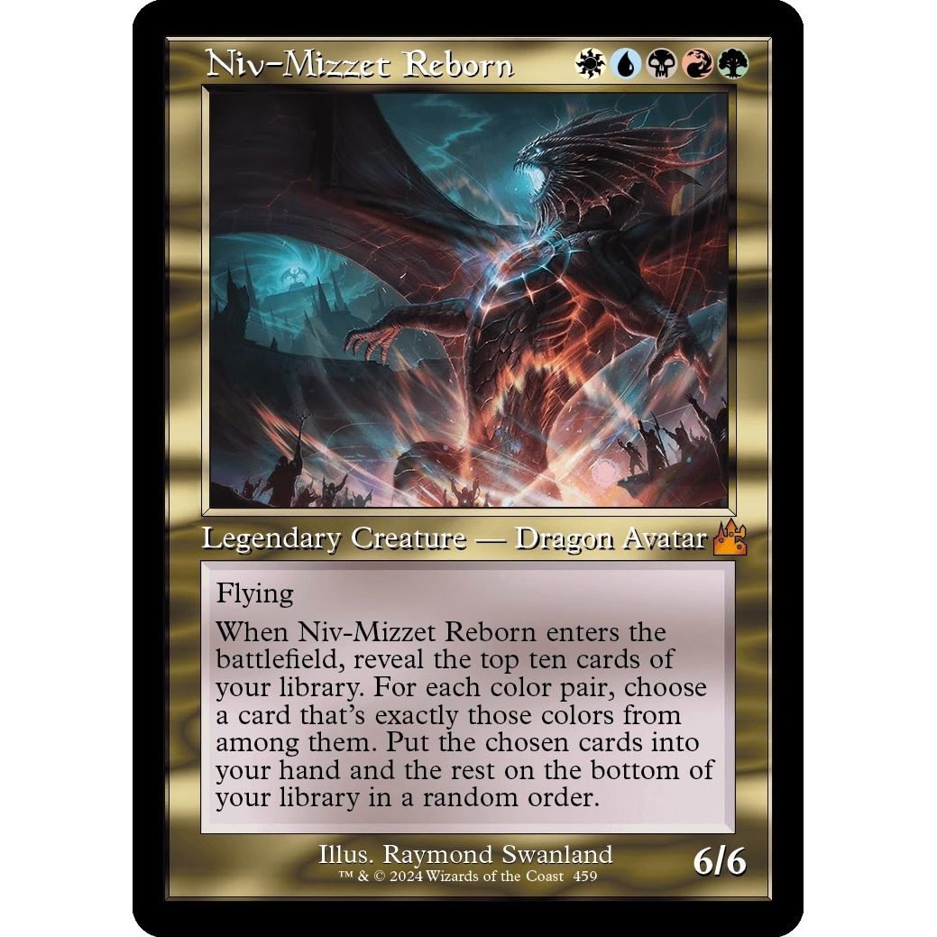 Image for Niv-Mizzet Reborn (Retro Frame) (459) (RVR) - Magic: The Gathering