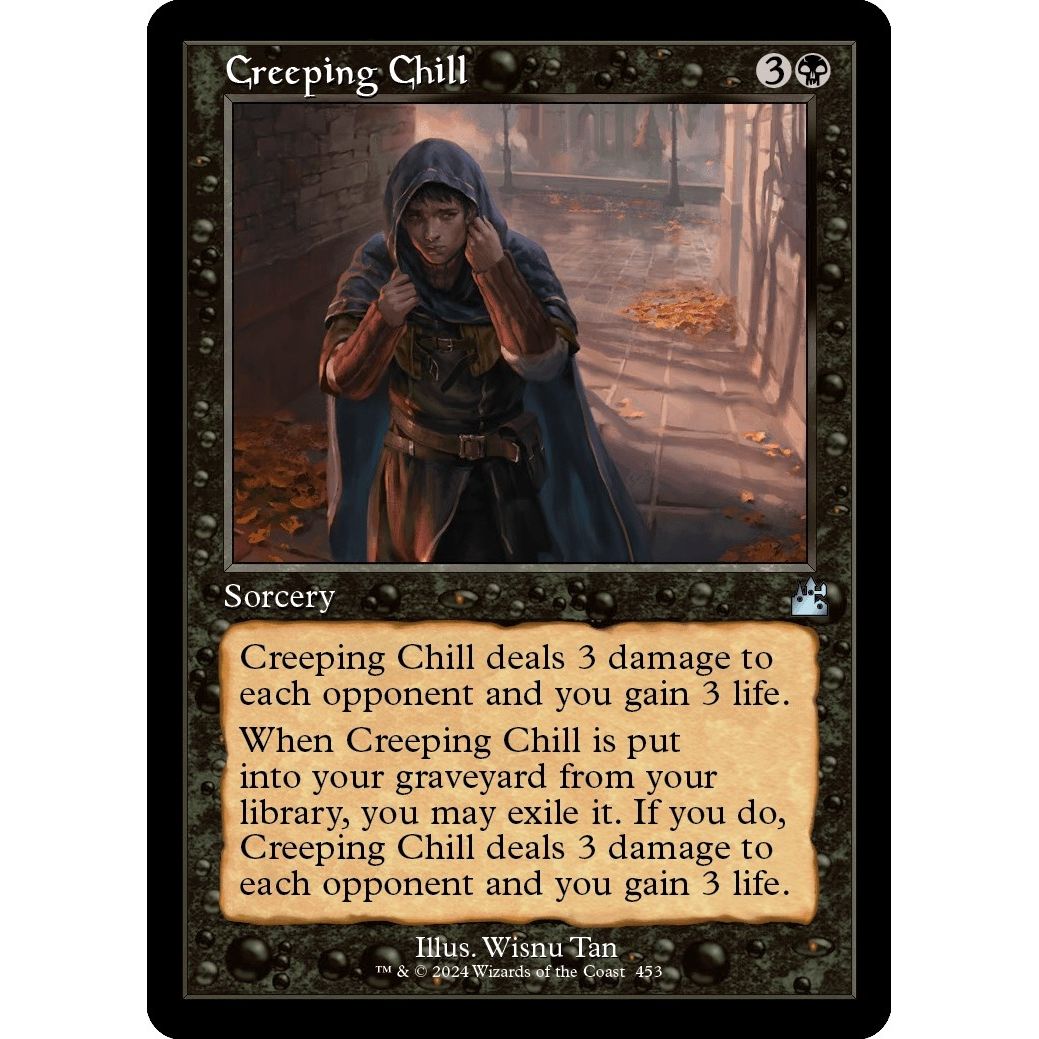 Image for Creeping Chill (Retro Frame) (453) (RVR) - Magic: The Gathering