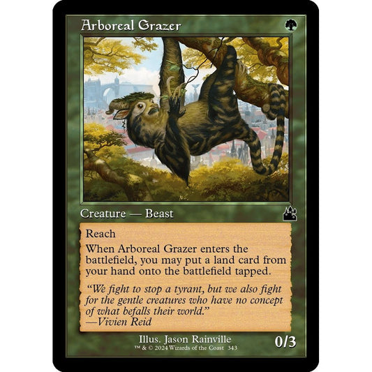 Image for Arboreal Grazer (Retro Frame) (343) (RVR) - Magic: The Gathering