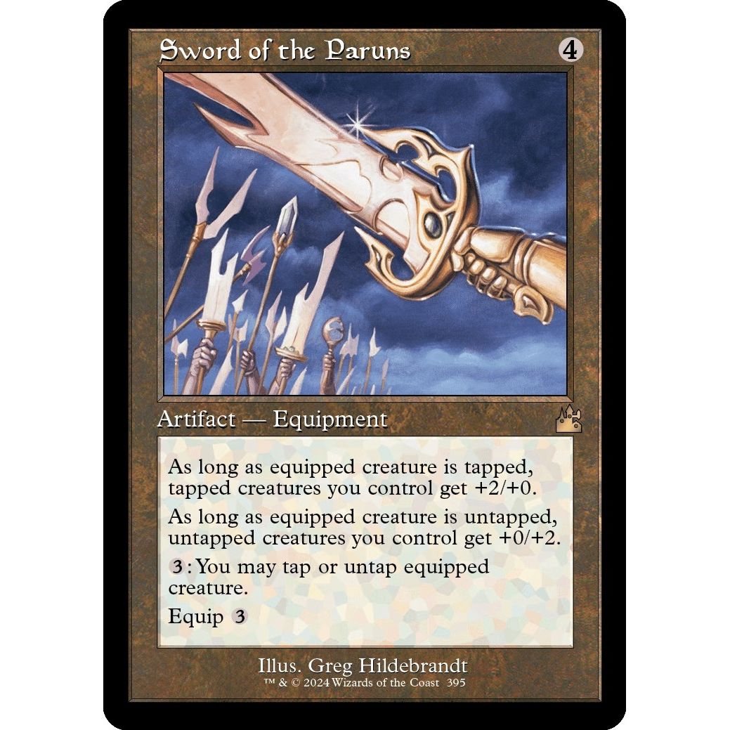Image for Sword of the Paruns (Retro Frame) (395) (RVR) - Magic: The Gathering