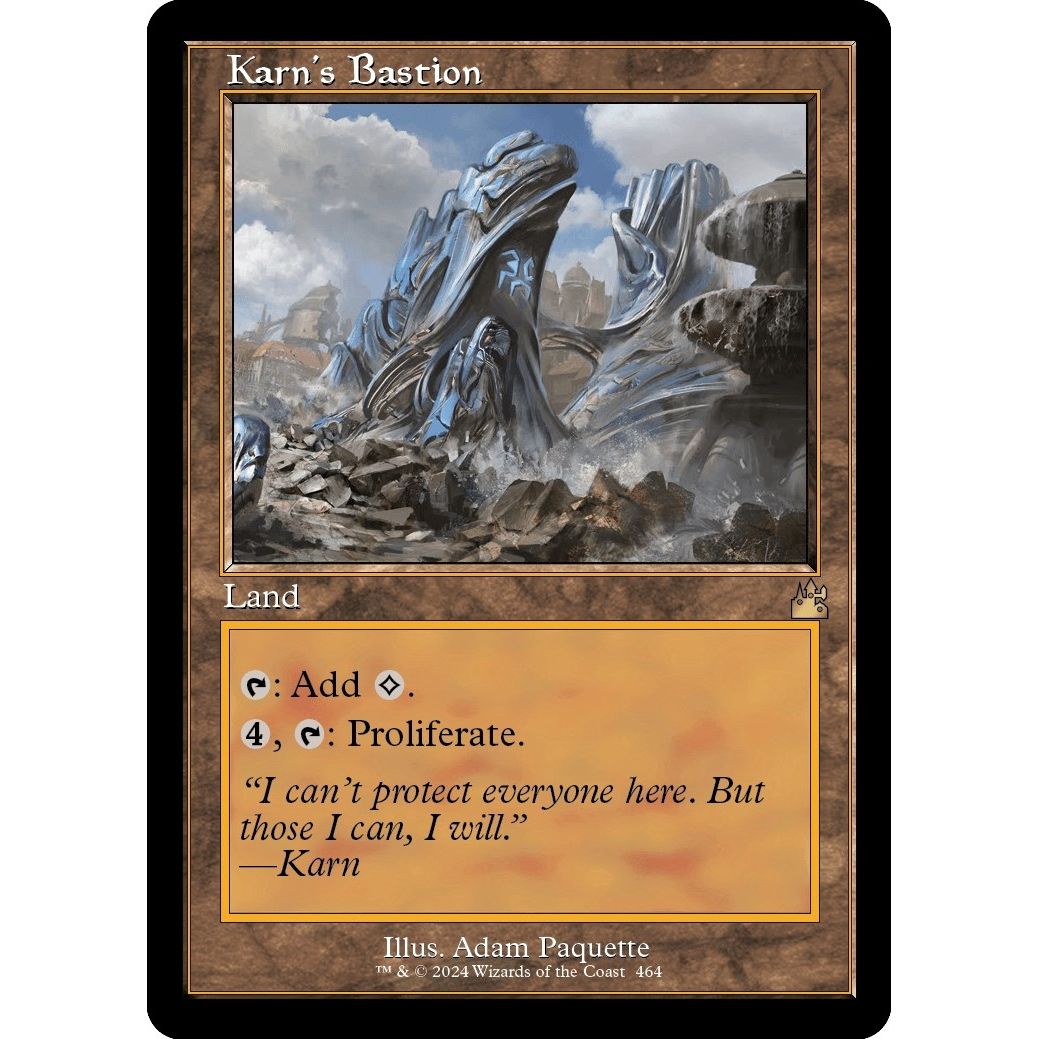 Image for Karn's Bastion (Retro Frame) (464) (RVR) - Magic: The Gathering