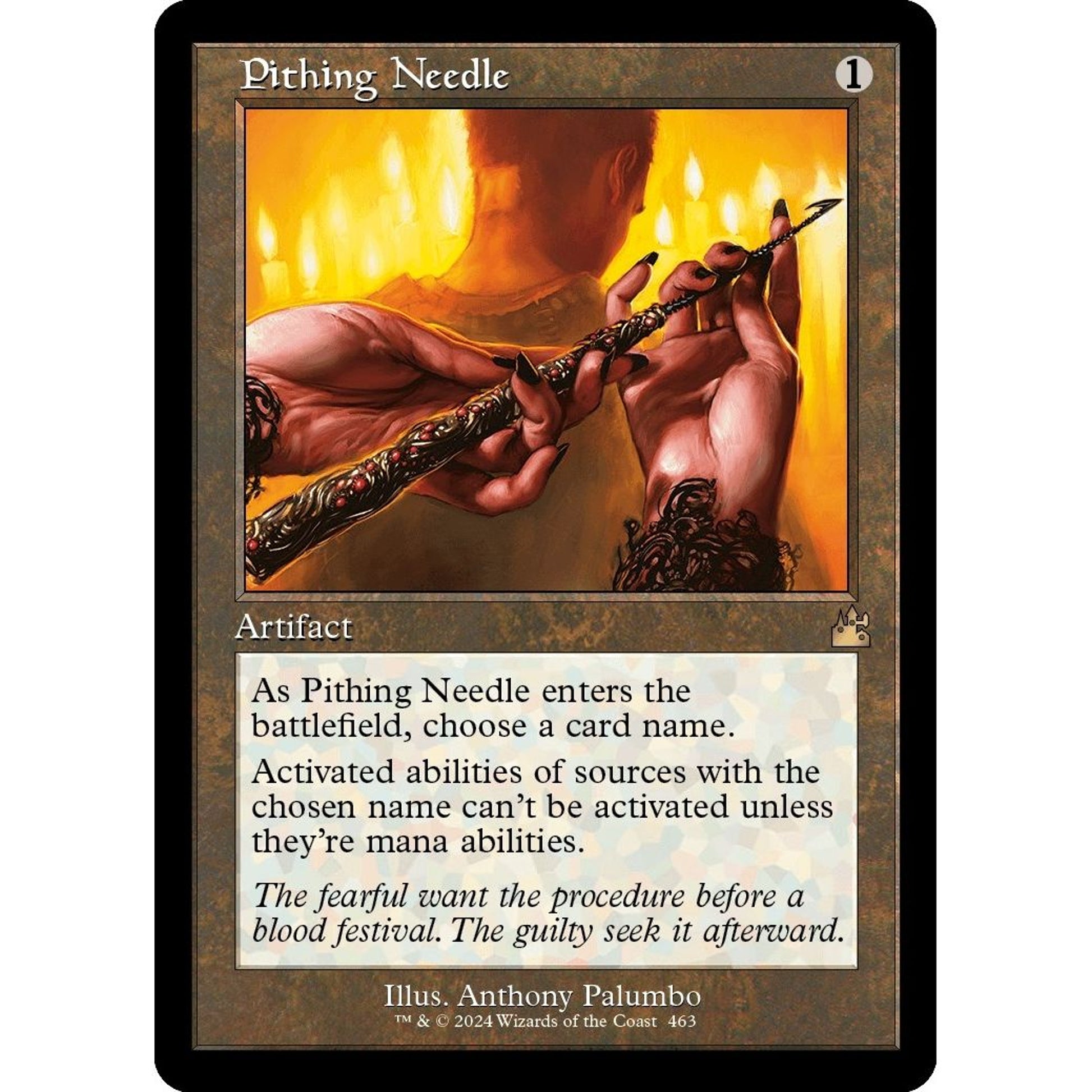 Image for Pithing Needle (Retro Frame) (463) (RVR) - Magic: The Gathering