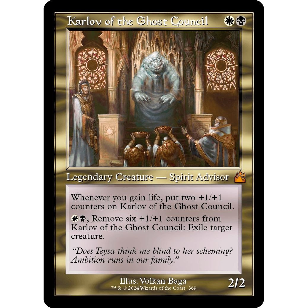 Image for Karlov of the Ghost Council (Retro Frame) (369) (RVR) - Magic: The Gathering