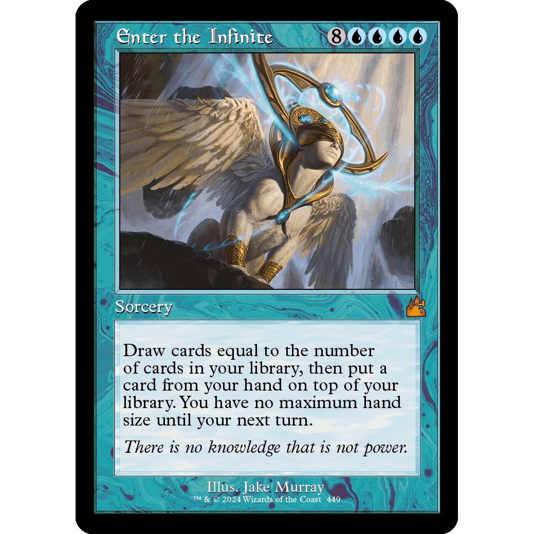 Image for Enter the Infinite (Retro Frame) (449) (RVR) - Magic: The Gathering
