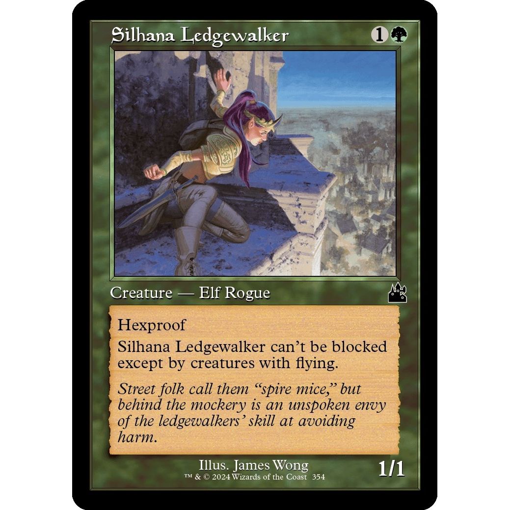 Image for Silhana Ledgewalker (Retro Frame) (354) (RVR) - Magic: The Gathering