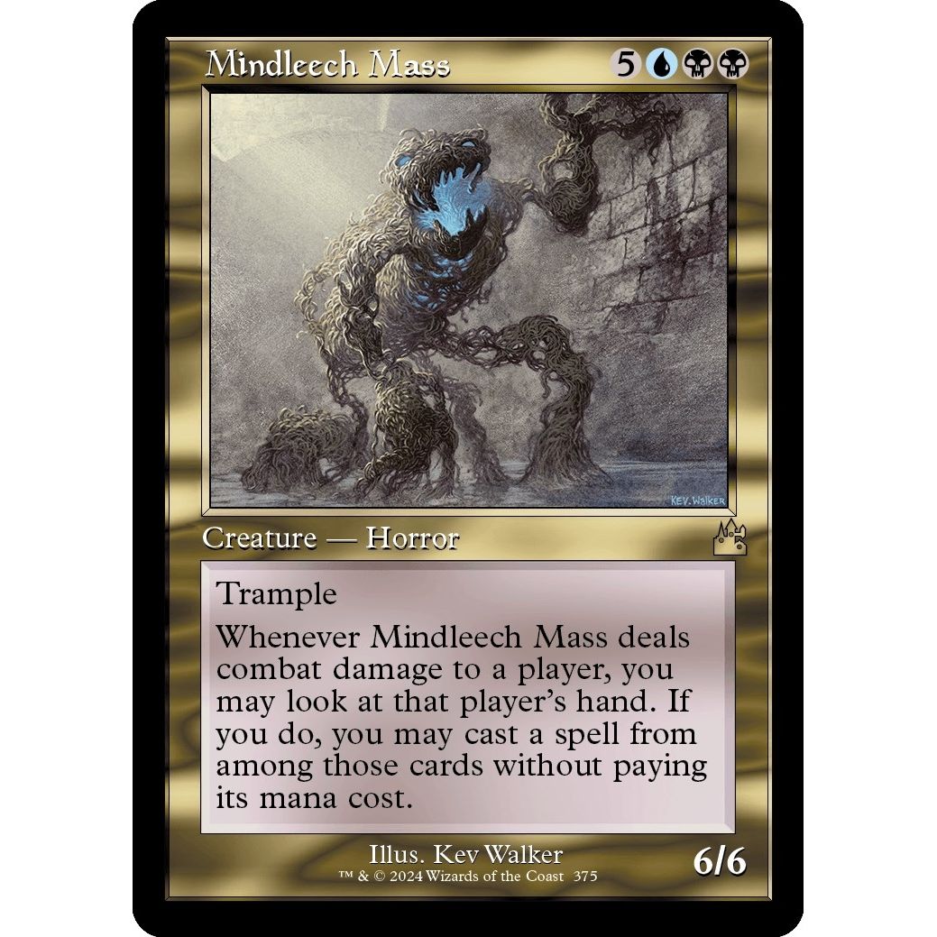 Image for Mindleech Mass (Retro Frame) (375) (RVR) - Magic: The Gathering
