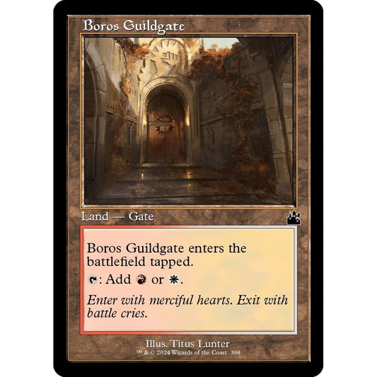Image for Boros Guildgate (Retro Frame) (398) (RVR) - Magic: The Gathering