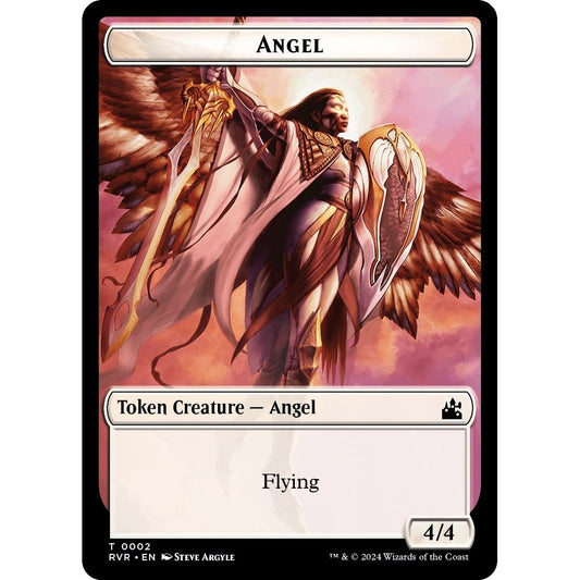 Image for Angel Token (0002) (2) (RVR) - Magic: The Gathering