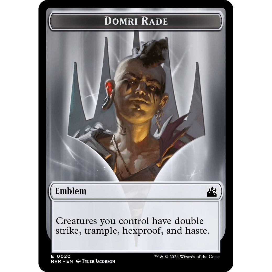Image for Emblem - Domri Rade (20) (RVR) - Magic: The Gathering