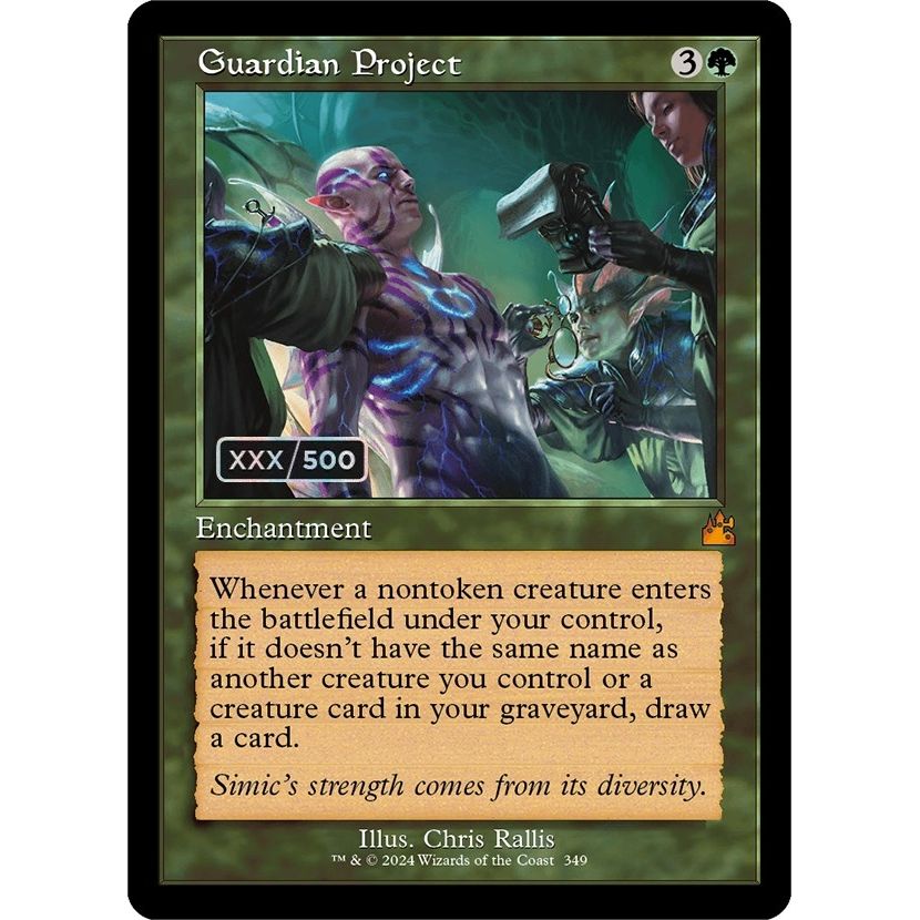 Image for Guardian Project (Retro Frame) (Serial Numbered) (349) (RVR) - Magic: The Gathering