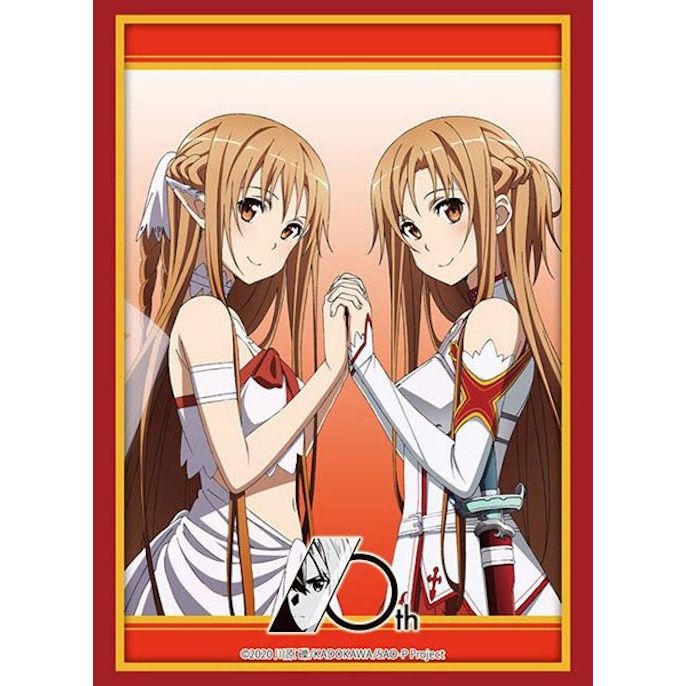 Image for Bushiroad Sleeve Collection HG Vol.3775: Sword Art Online 10th Anniversary - Asuna & Asuna (75-Pack) - Card Sleeves