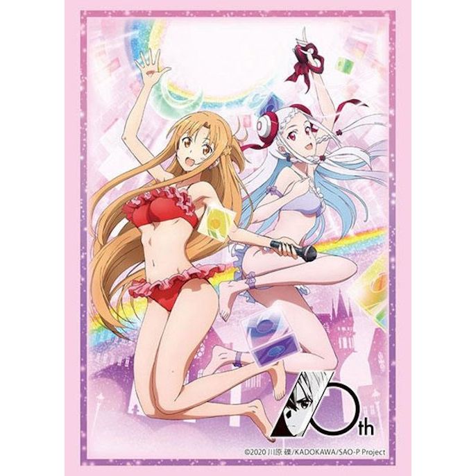 Image for Bushiroad Sleeve Collection HG Vol.3779: Sword Art Online 10th Anniversary - Asuna & Yuna (75-Pack) - Card Sleeves