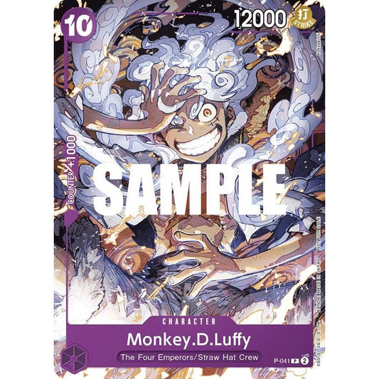 Image for Monkey.D.Luffy (041) (P-041) (OP-PR) - One Piece Card Game