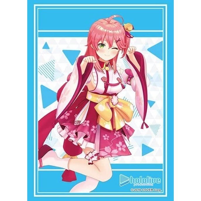 Image for Bushiroad Sleeve Collection HG Vol.3771: Hololive Production - Sakura Miko 2023 Version (75-Pack) - Card Sleeves