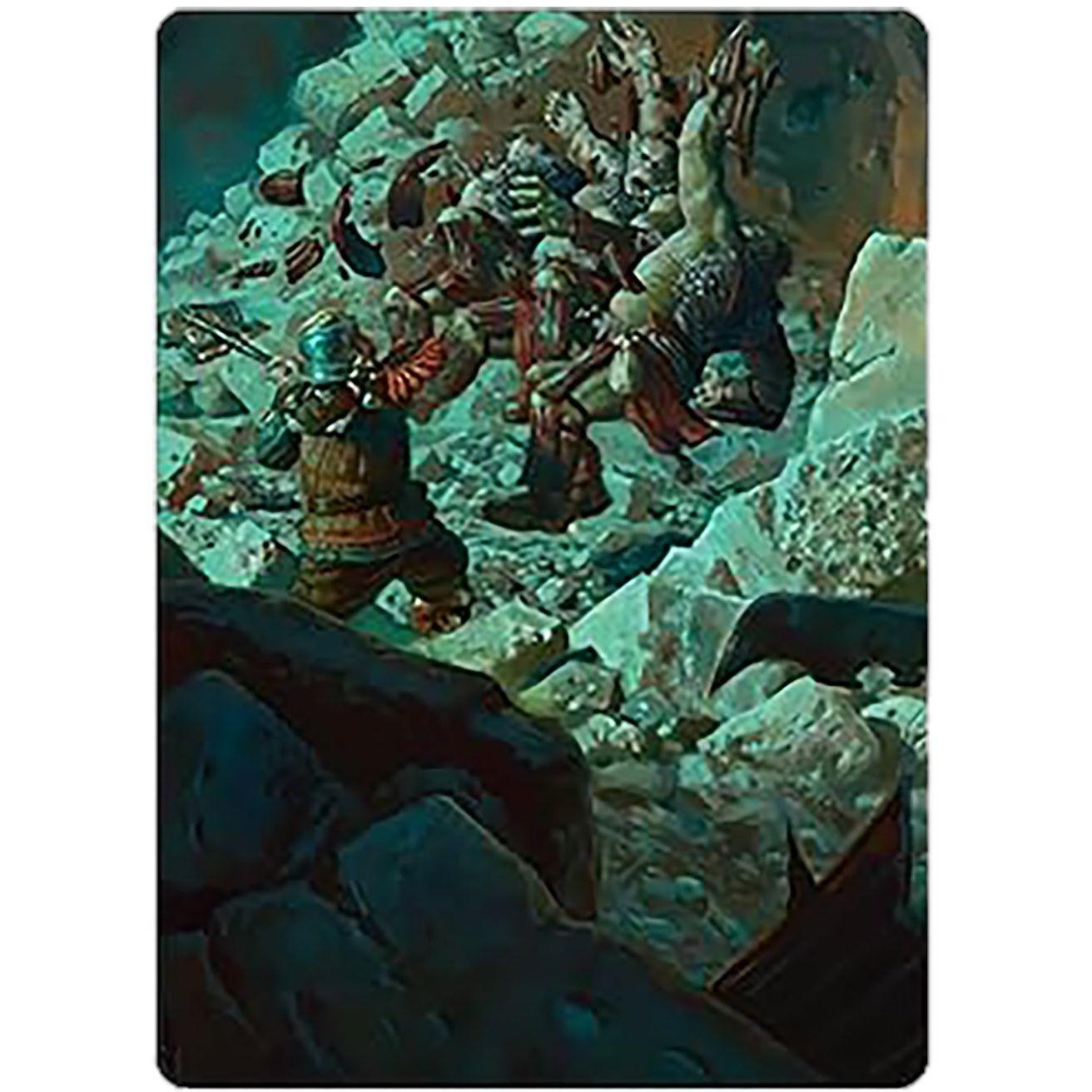 Image for Gimli's Reckless Might Art Card (4) (ASLTR) - Magic: The Gathering