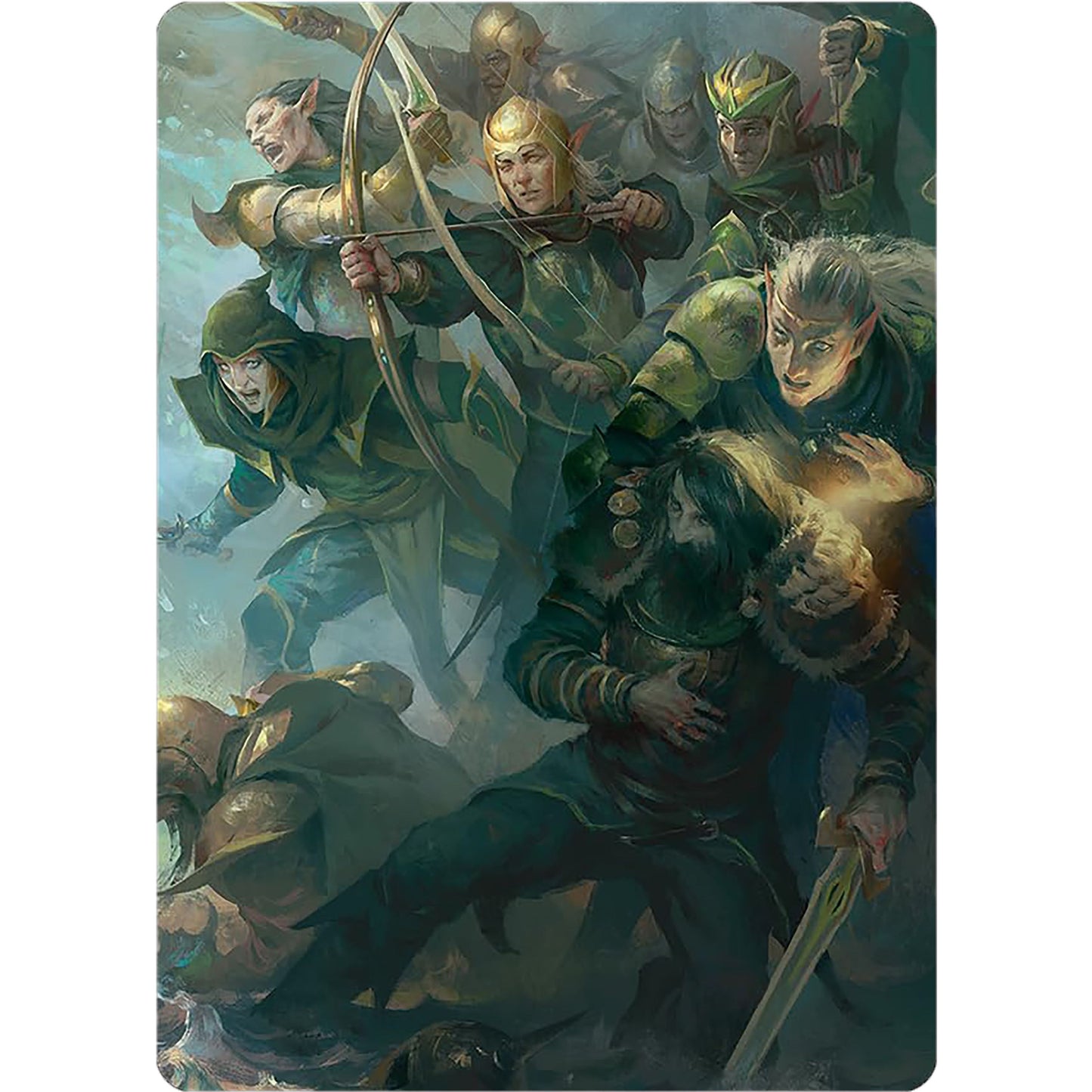 Image for Galadhrim Brigade Art Card (12) (ASLTR) - Magic: The Gathering