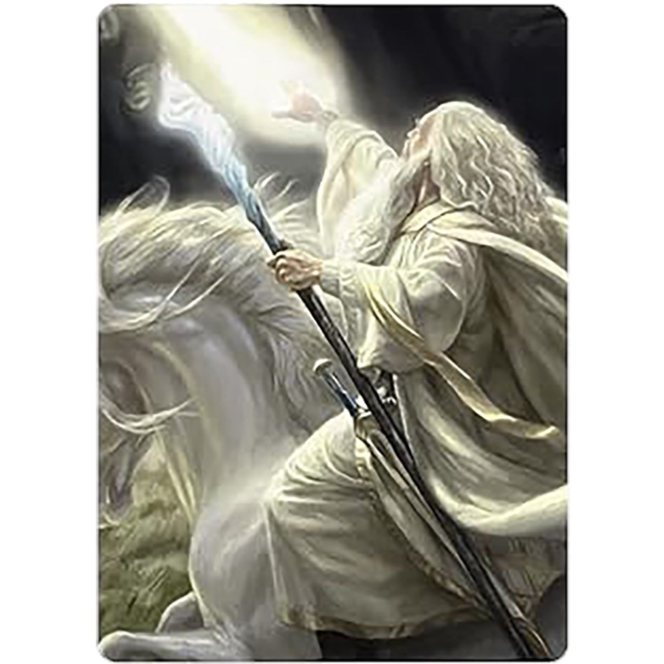 Image for Gandalf of the Secret Fire Art Card (17) (ASLTR) - Magic: The Gathering