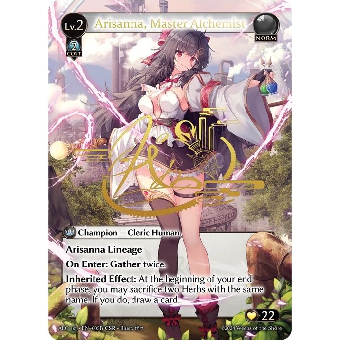 Image for Arisanna, Master Alchemist (CSR) (005B) (ALC1E) (005B) (ALC) - Grand Archive TCG