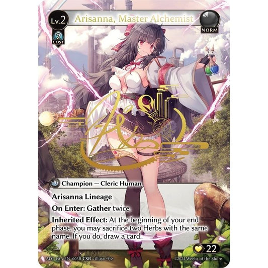 Image for Arisanna, Master Alchemist (CSR) (005B) (ALC1E) (005B) (ALC) - Grand Archive TCG