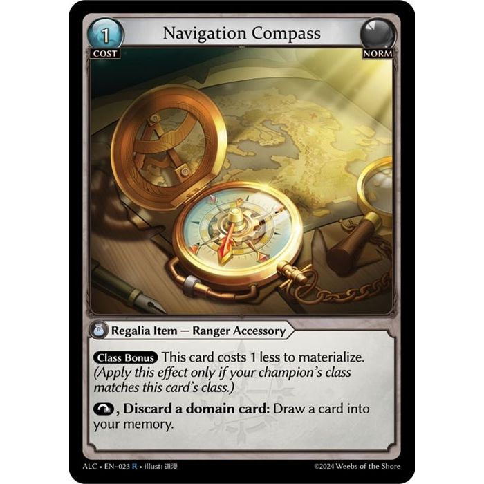 Image for Navigation Compass (023) (ALC) - Grand Archive TCG