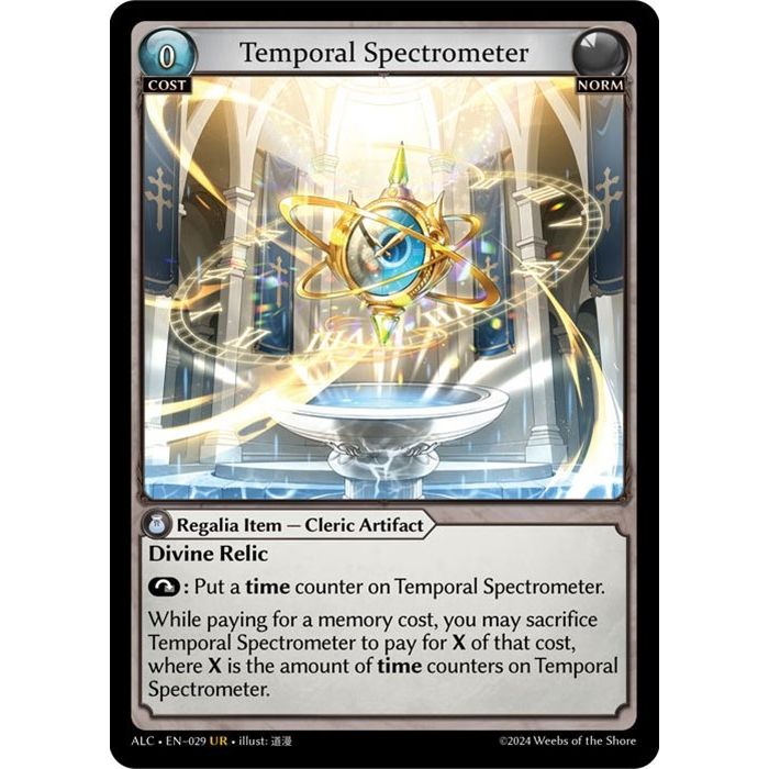 Image for Temporal Spectrometer (029) (ALC) - Grand Archive TCG