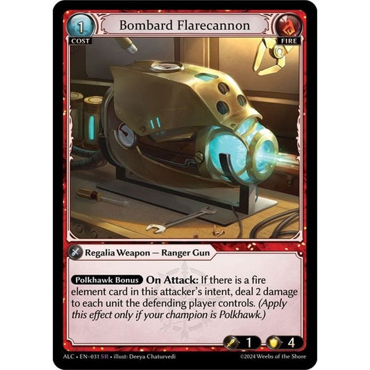 Image for Bombard Flarecannon (031) (ALC) - Grand Archive TCG