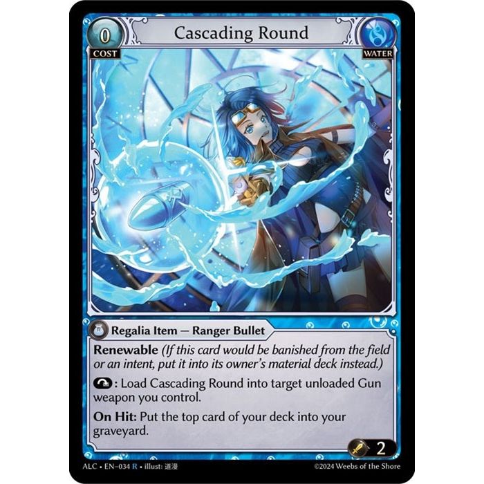 Image for Cascading Round (034) (ALC) - Grand Archive TCG