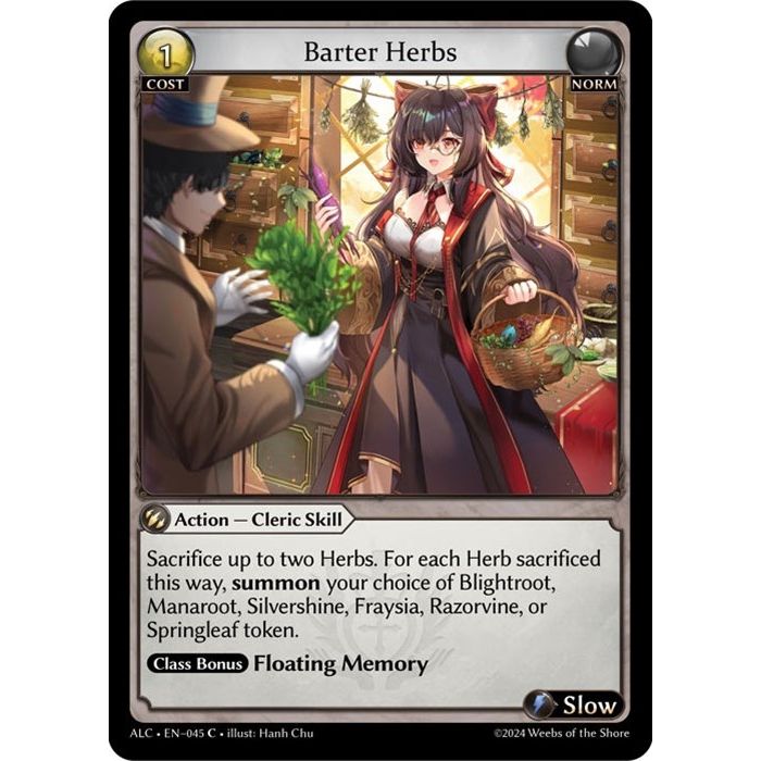 Image for Barter Herbs (045) (ALC) - Grand Archive TCG