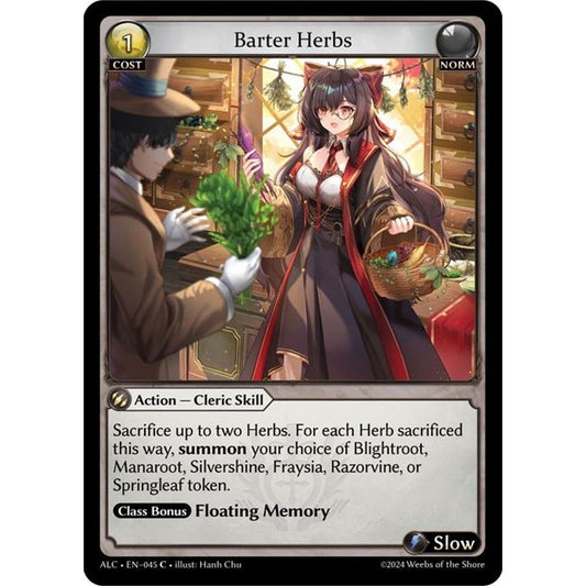 Image for Barter Herbs (045) (ALC) - Grand Archive TCG