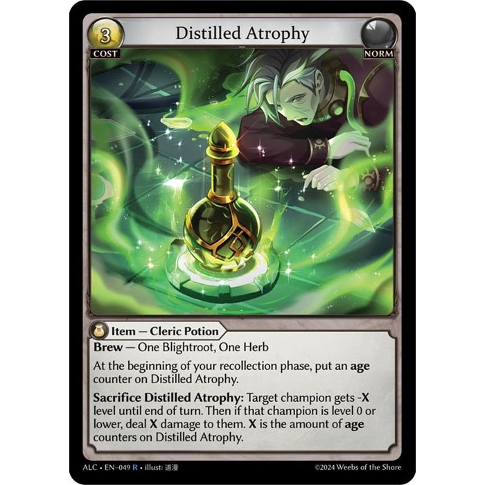 Image for Distilled Atrophy (049) (ALC) - Grand Archive TCG