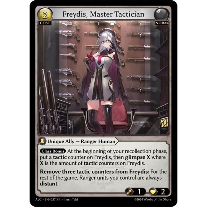 Image for Freydis, Master Tactician (057) (ALC) - Grand Archive TCG