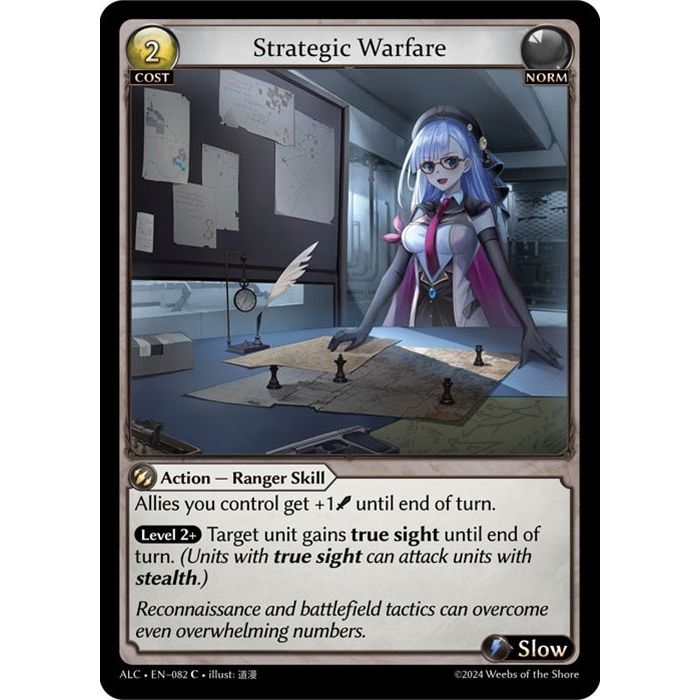 Image for Strategic Warfare (082) (ALC) - Grand Archive TCG