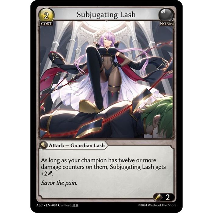 Image for Subjugating Lash (084) (ALC) - Grand Archive TCG
