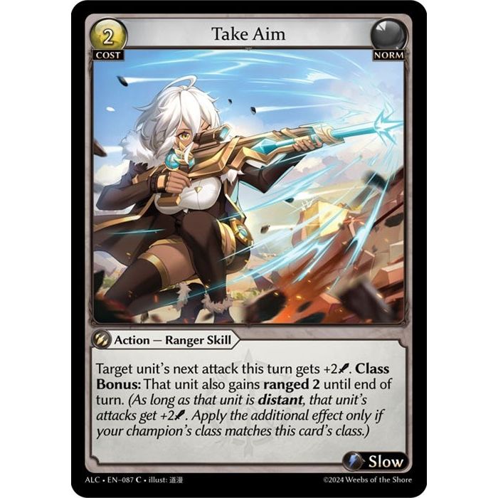 Image for Take Aim (087) (ALC) - Grand Archive TCG