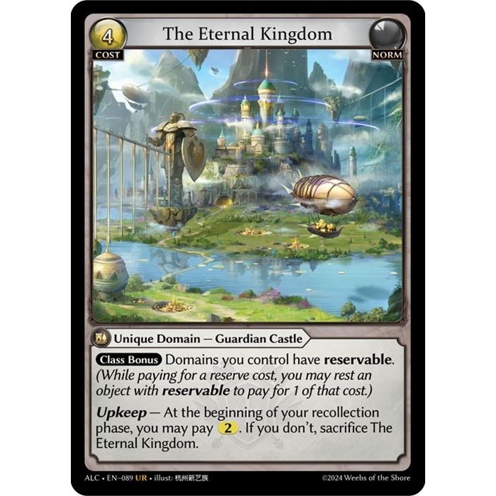 Image for The Eternal Kingdom (089) (ALC) - Grand Archive TCG