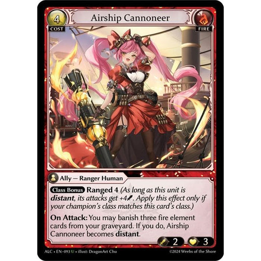 Image for Airship Cannoneer (093) (ALC) - Grand Archive TCG
