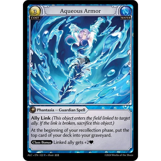 Image for Aqueous Armor (122) (ALC) - Grand Archive TCG