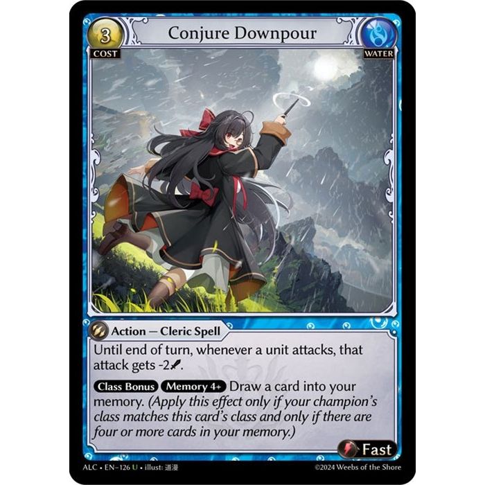 Image for Conjure Downpour (126) (ALC) - Grand Archive TCG