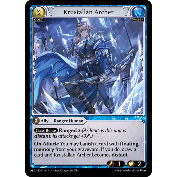 Image for Krustallan Archer (137) (ALC) - Grand Archive TCG