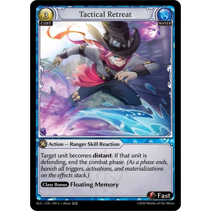Image for Tactical Retreat (149) (ALC) - Grand Archive TCG