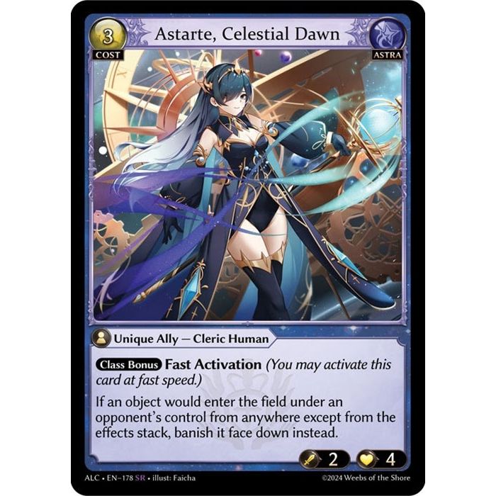 Image for Astarte, Celestial Dawn (178) (ALC) - Grand Archive TCG