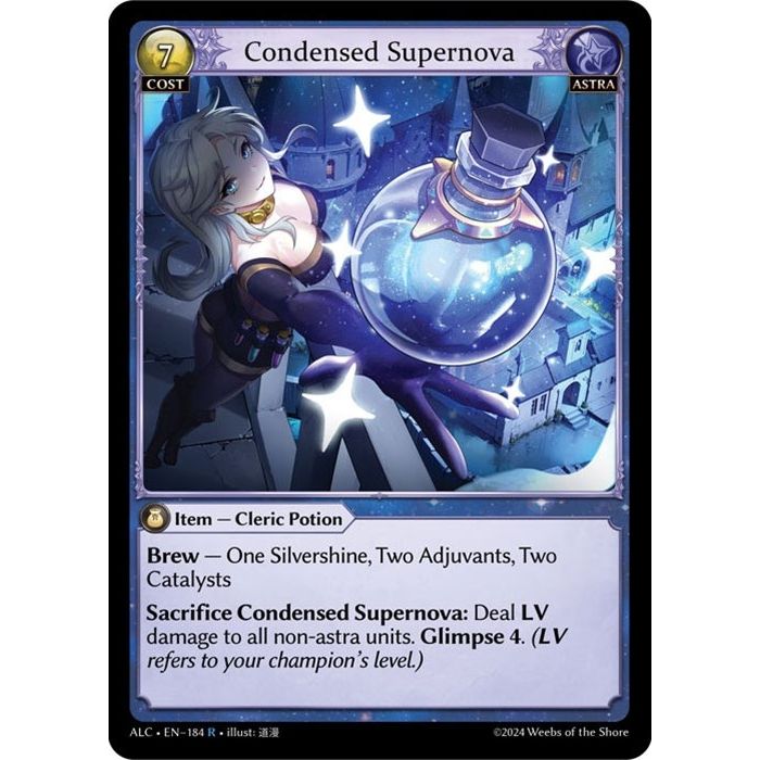 Image for Condensed Supernova (184) (ALC) - Grand Archive TCG