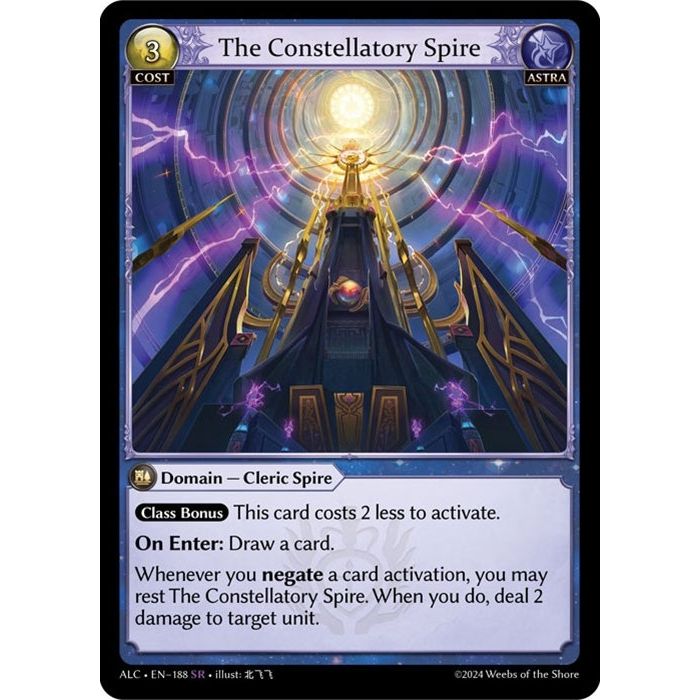 Image for The Constellatory Spire (188) (ALC) - Grand Archive TCG