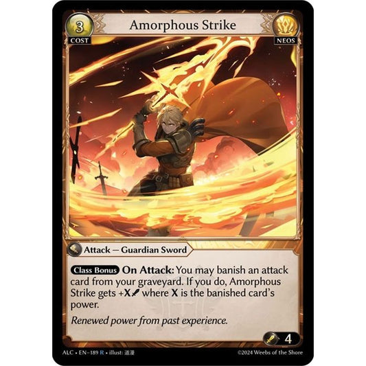 Image for Amorphous Strike (189) (ALC) - Grand Archive TCG