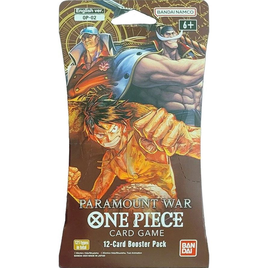 Image for Paramount War - Sleeved Booster Pack - One Piece Card Game
