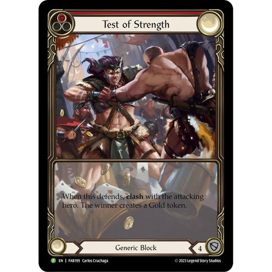 Image for Test of Strength - FAB199 (FAB199) (PR) - Flesh and Blood TCG