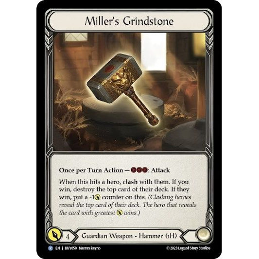 Image for Miller's Grindstone (HVY050) (HVY) - Flesh and Blood TCG