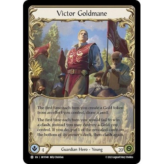 Image for Victor Goldmane // Betsy (HVY048 // HVY046) (HVY) - Flesh and Blood TCG